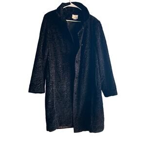 East 5th Black Velvet Cozy Classy Jacket
